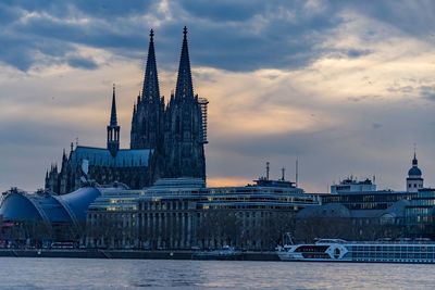 The kölner dom and the musical dome