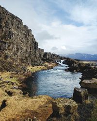 Thingvellir national park, tectonic plates 