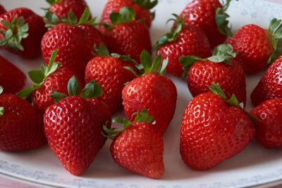 Close-up of strawberries