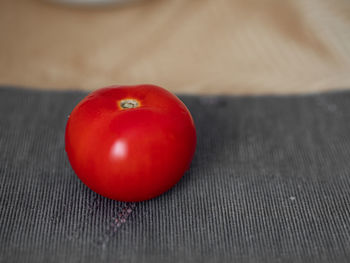 Close-up of tomatoes on table