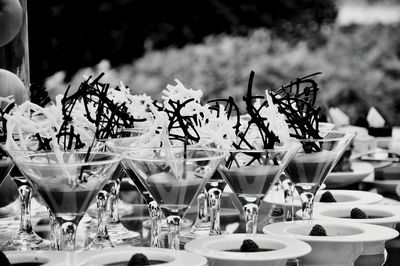 Close-up of drink on table in restaurant