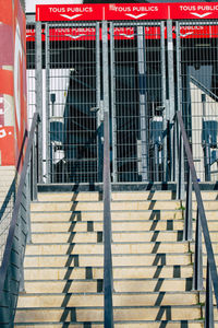 Staircase of building