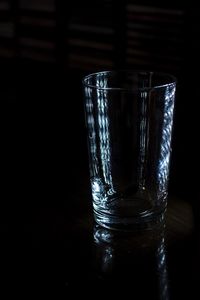 Close-up of water in container