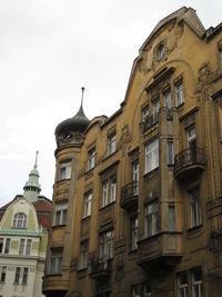 Low angle view of building against sky
