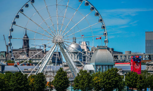 Ferris wheel against sky