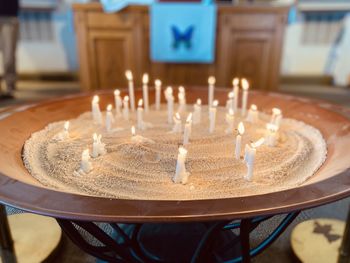 All saints day candles