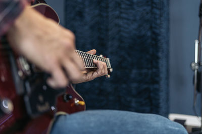 Man playing guitar