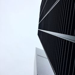 Low angle view of modern building