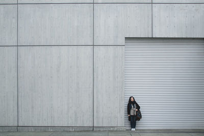 Close-up of woman standing in pond