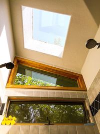 Low angle view of window