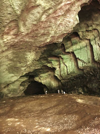 Close-up of cave