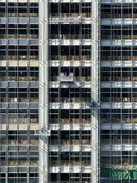 Full frame shot of modern building