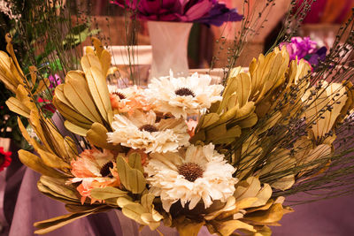 Close-up of flower bouquet