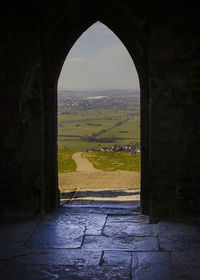 View of landscape against sky