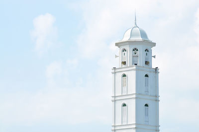 Low angle view of church against sky