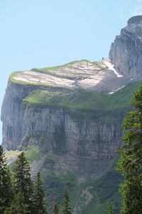 Scenic view of mountain against sky