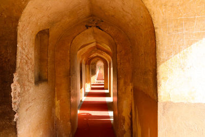 Corridor of building