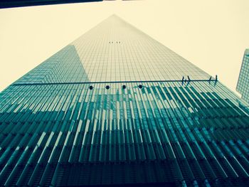 Low angle view of modern building