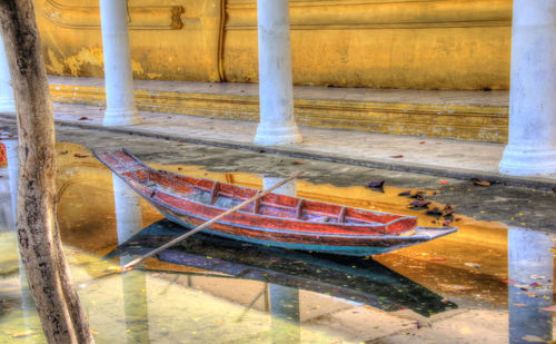 Boat in water