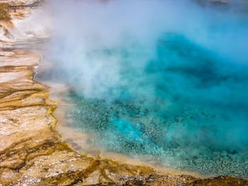 Hot spring at yellowstone national park