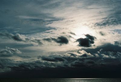 Scenic view of cloudy sky