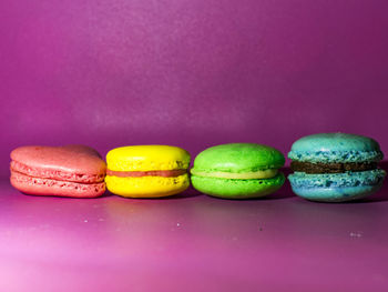 Close-up of multi colored candies