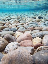 Scenic view of sea