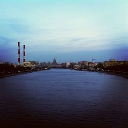 River with buildings in background