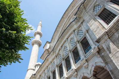 Low angle view of building against sky