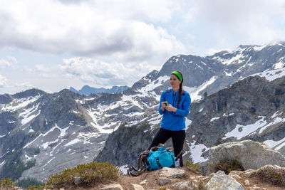 Hiking scenes in the beautiful north cascades wilderness.