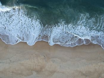 Aerial view of beach