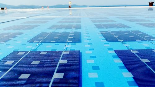 Close-up of swimming pool