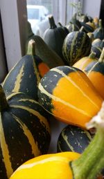 Close-up of pumpkin