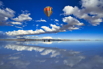 A superb view of uyuni salt lake