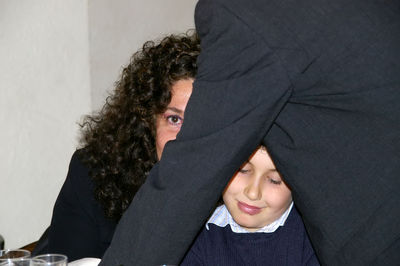 Portrait of a beautiful young woman