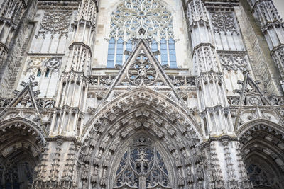 Low angle view of ornate building