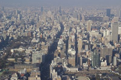 Aerial view of cityscape