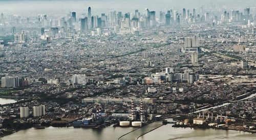 Aerial view of cityscape