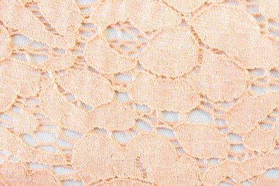 Full frame shot of woolen lace