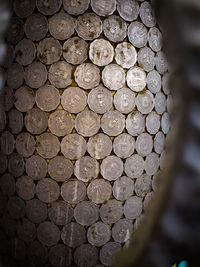 Full frame shot of stone wall