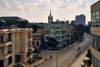 Buildings in city