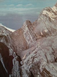 View of rock formations