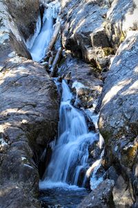 View of waterfall