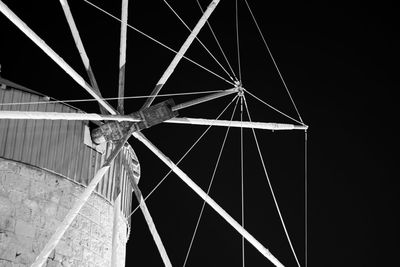 The famous windmills on the rhodes, greece