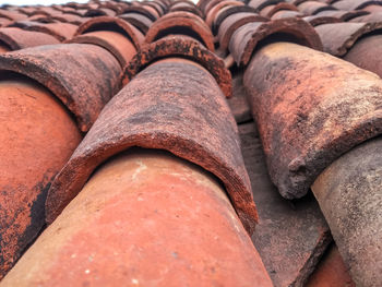 Detail shot of roof