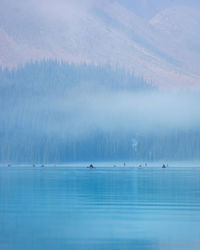 Scenic view of lake