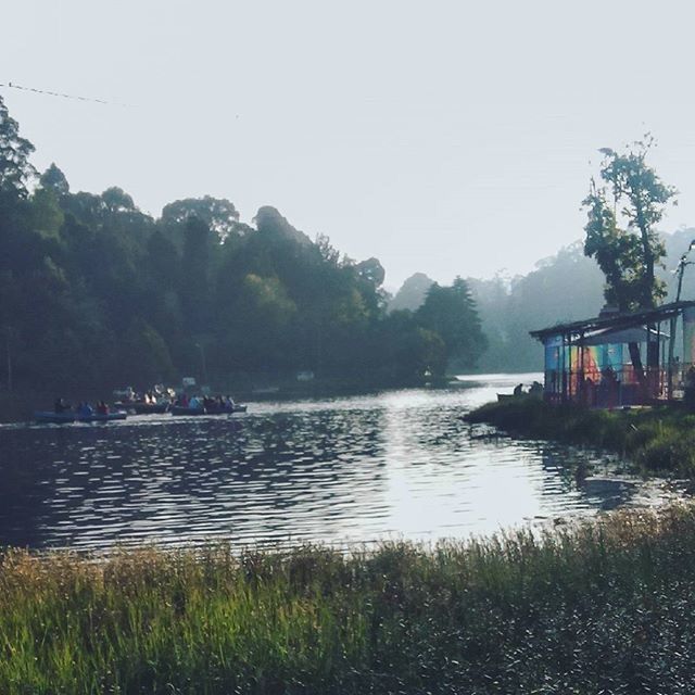 water, clear sky, tree, lake, tranquil scene, tranquility, scenics, mountain, beauty in nature, nature, copy space, river, grass, building exterior, sky, idyllic, day, built structure, outdoors, nautical vessel