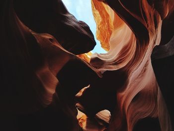 Close-up of cave