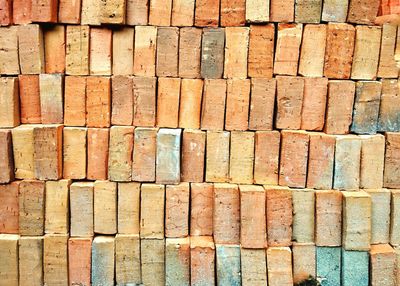 Full frame shot of stone wall