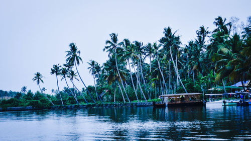 Scenic view of river against sky